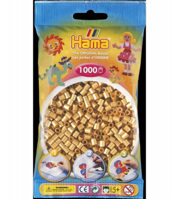 Hama Midi - koráliky zlaté 1000 ks