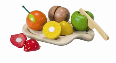 Krájanie na doštičke – súprava s ovocím