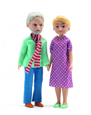Domček pre bábiky – prarodičia