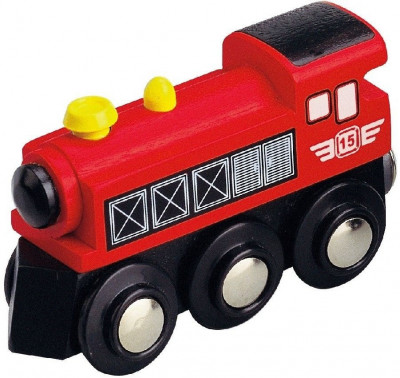 Maxim Parná lokomotíva – červená