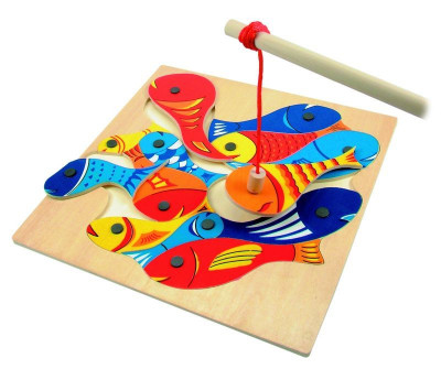 Rybičky s udičkou – magnetická hra